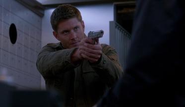 Dean pull a gun on Dr. Mahoney